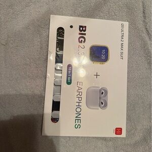 Big 2.0 Earphones and Watch new